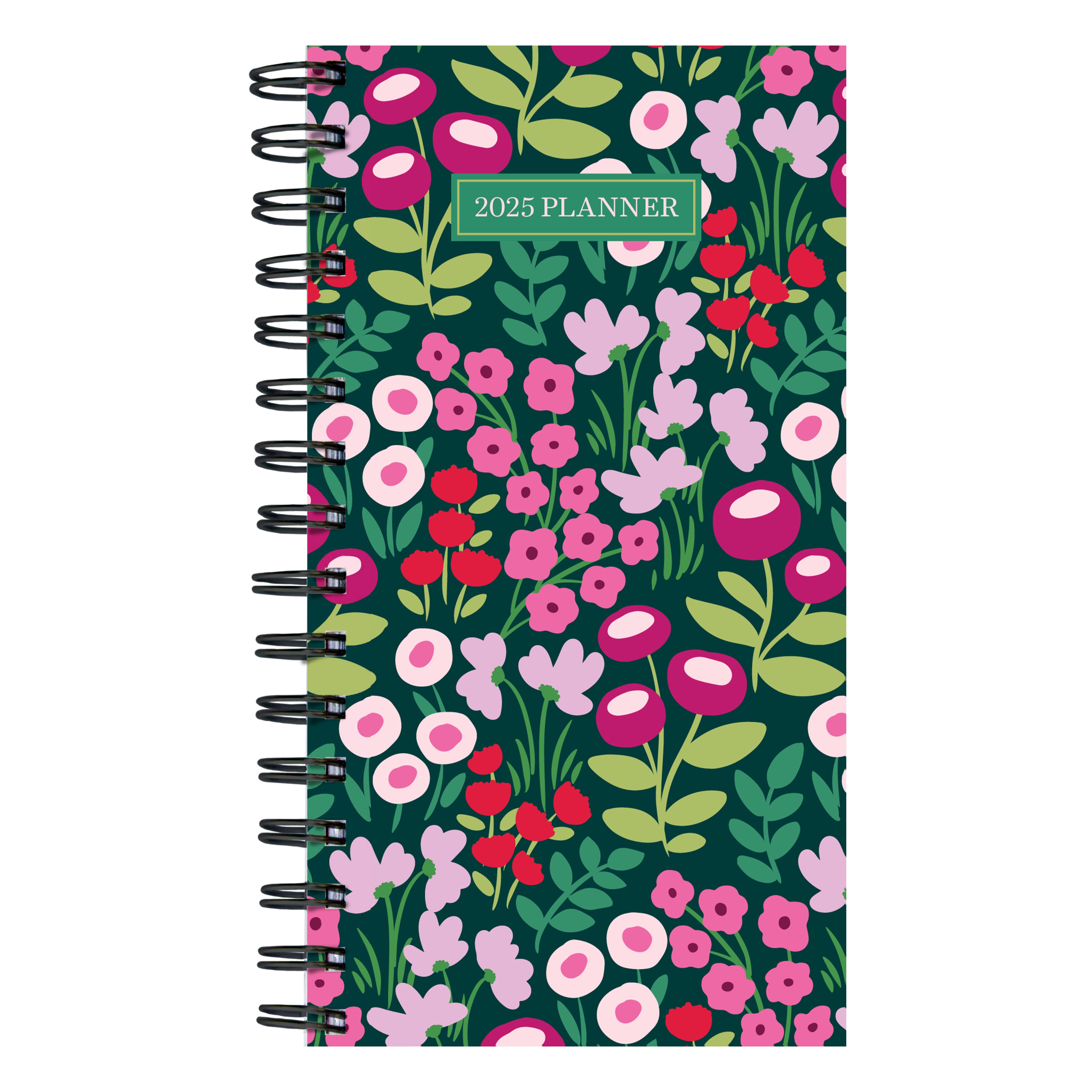 2025 Floral Burst Small Weekly Monthly Planner SELWII