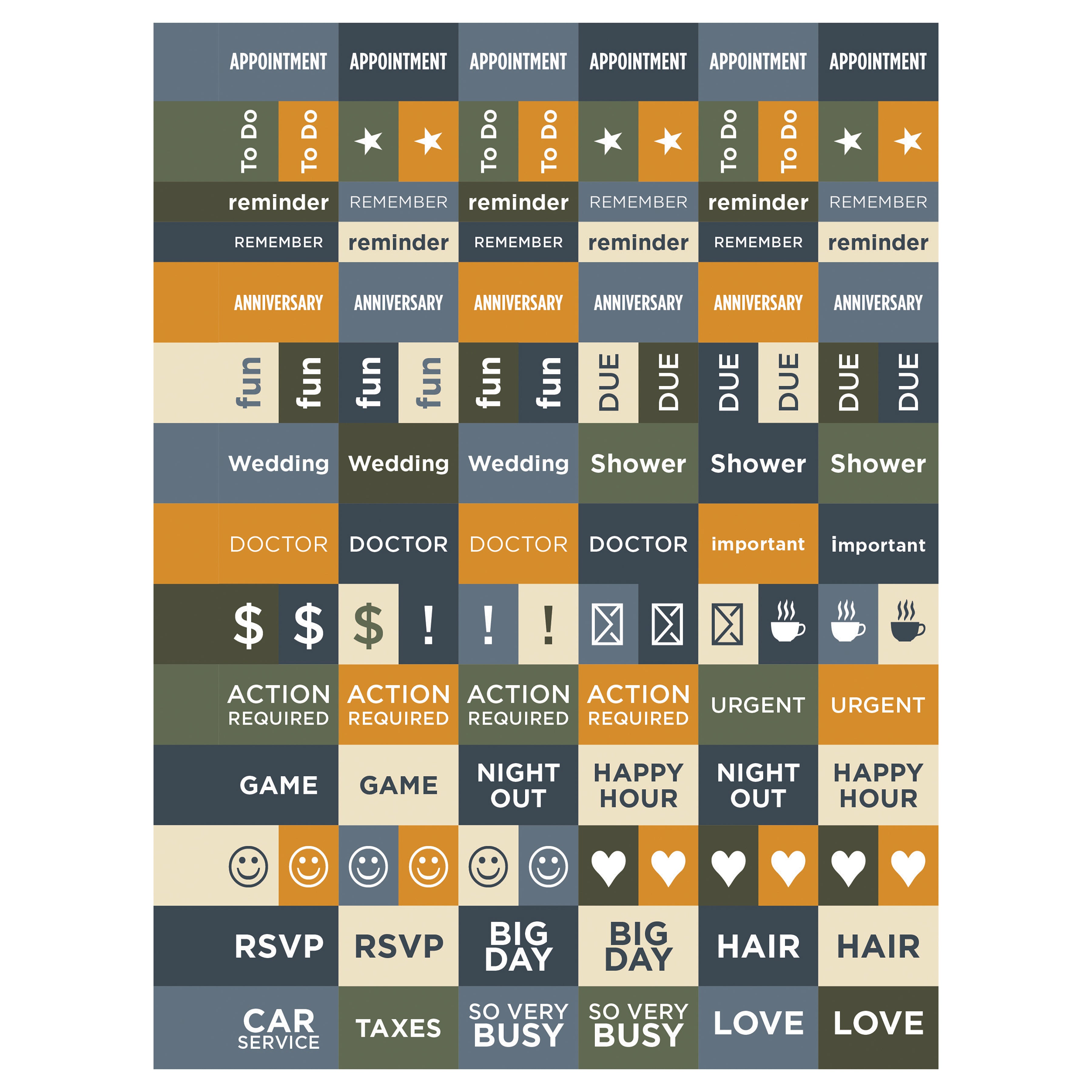 2025 Element Layers Medium Weekly Monthly Planner SELWII