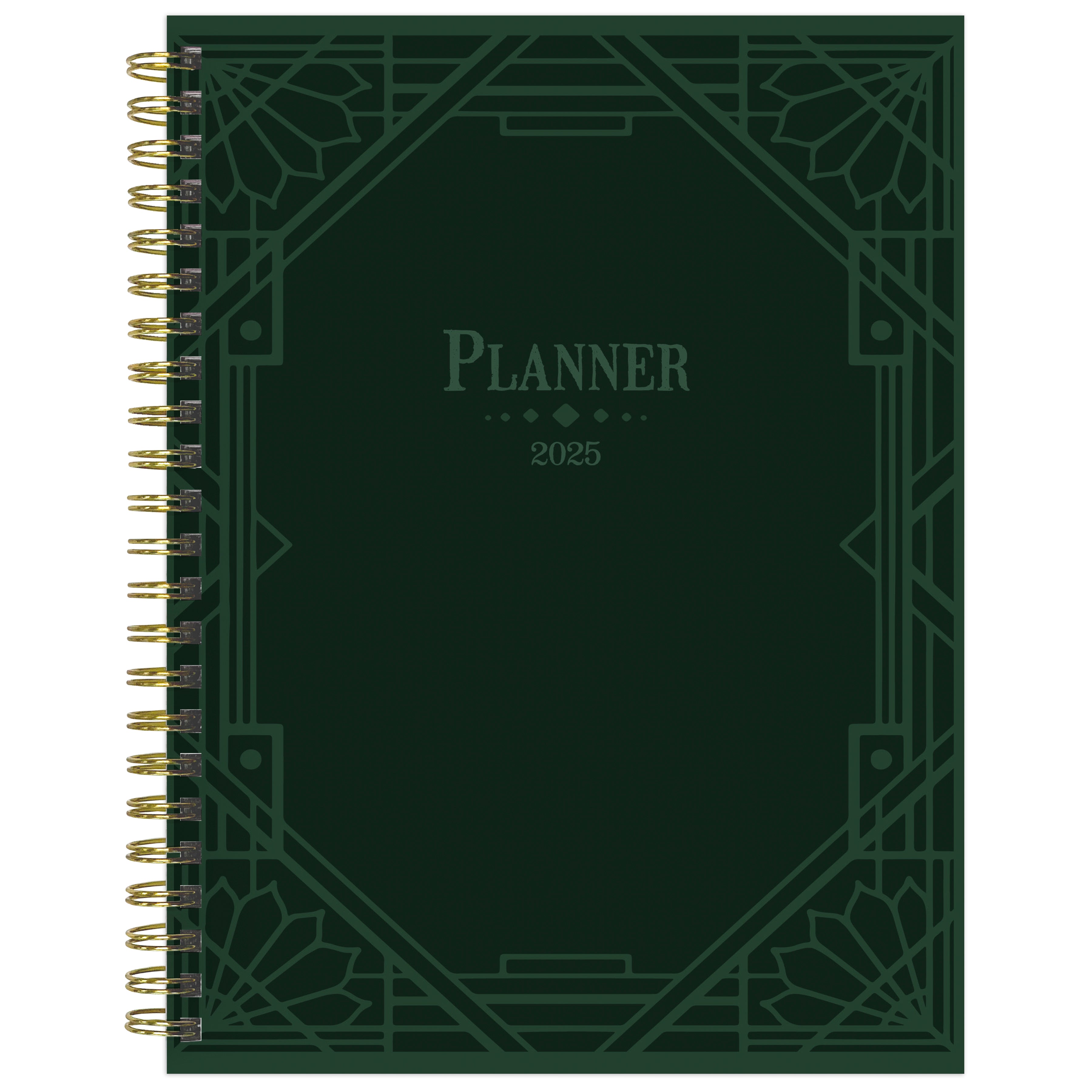 2025 Emerald Edition Medium Weekly Monthly Planner SELWII