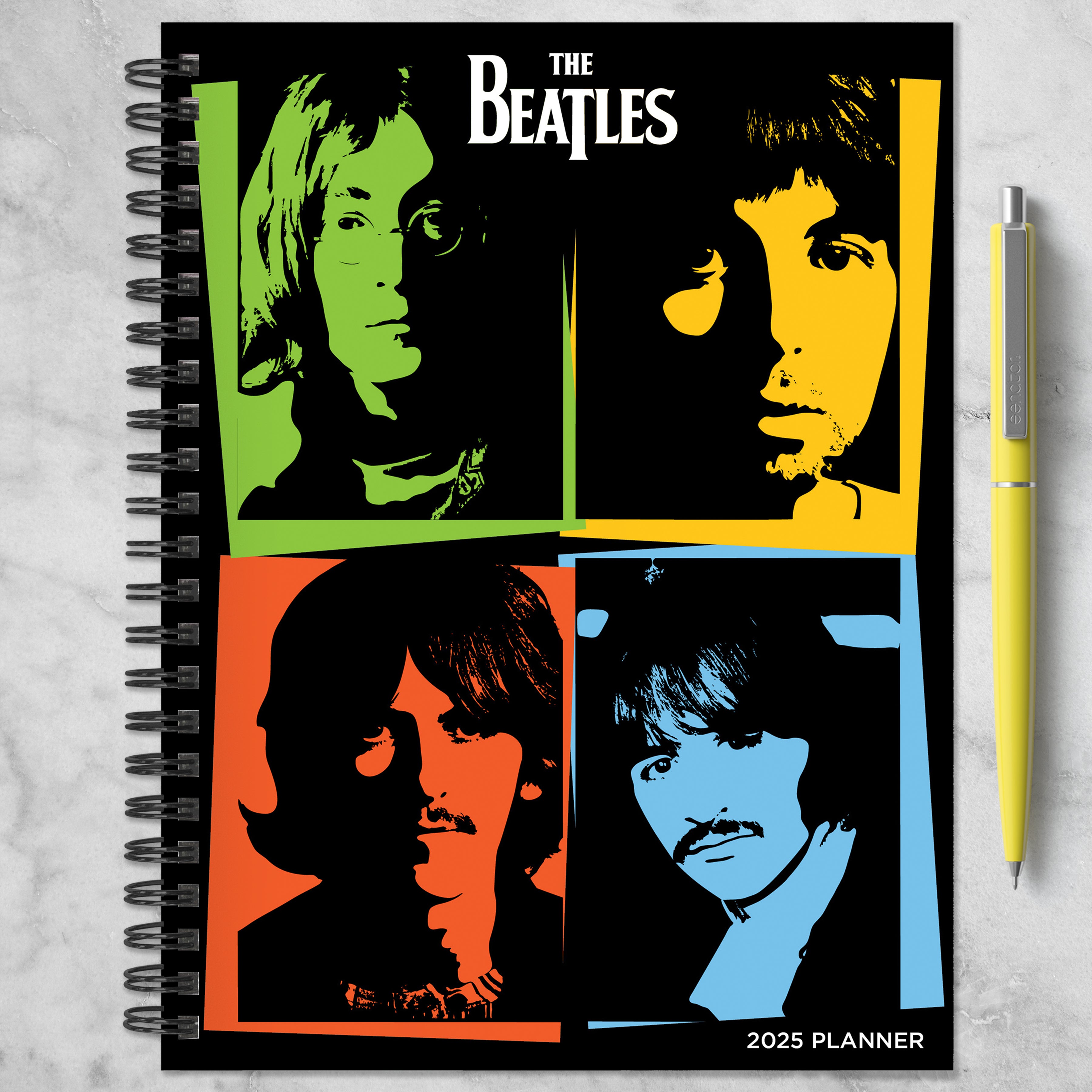 2025 The Beatles Medium Weekly Monthly Planner SELWII