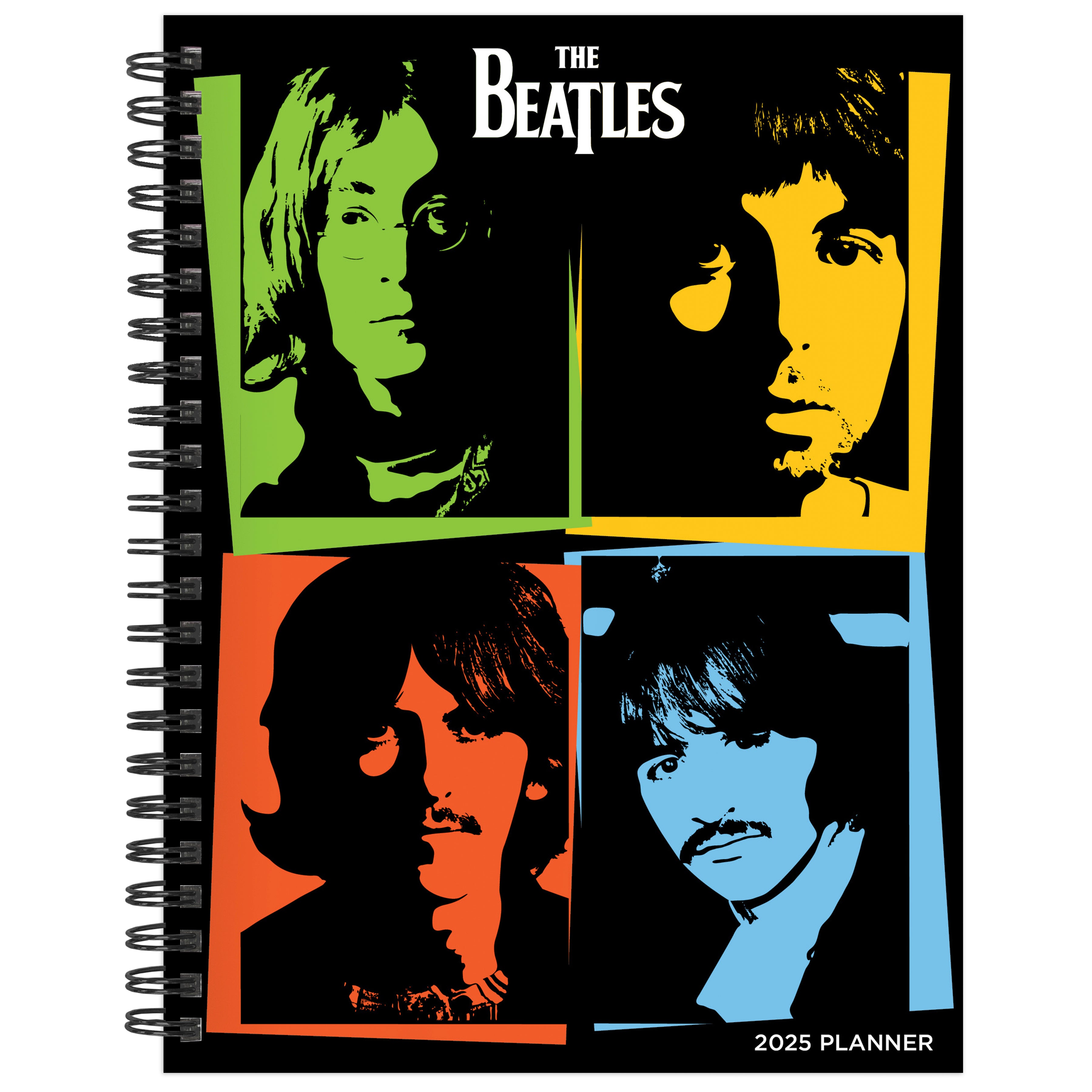 2025 The Beatles Medium Weekly Monthly Planner SELWII