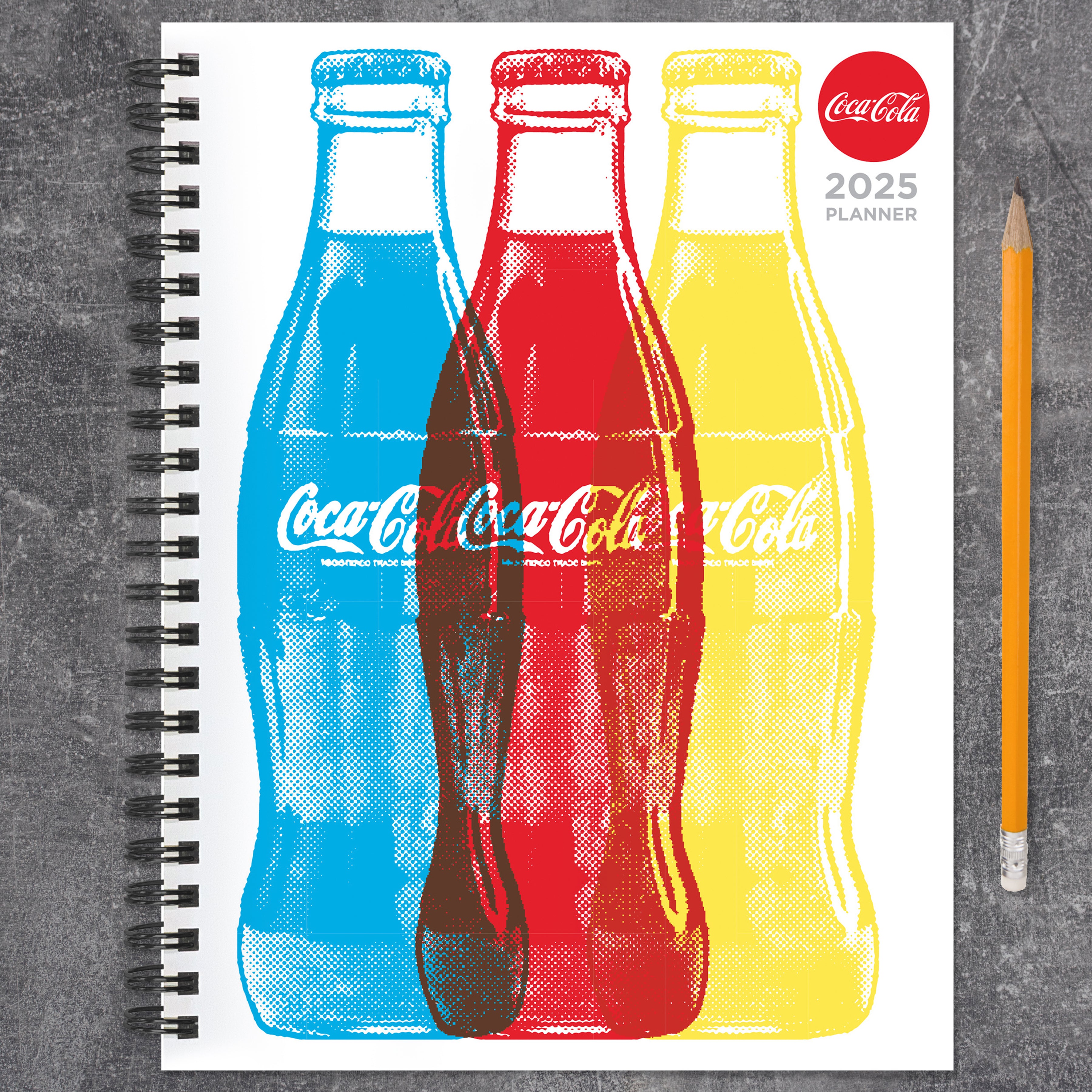 2025 Coca-Cola Medium Weekly Monthly Planner SELWII