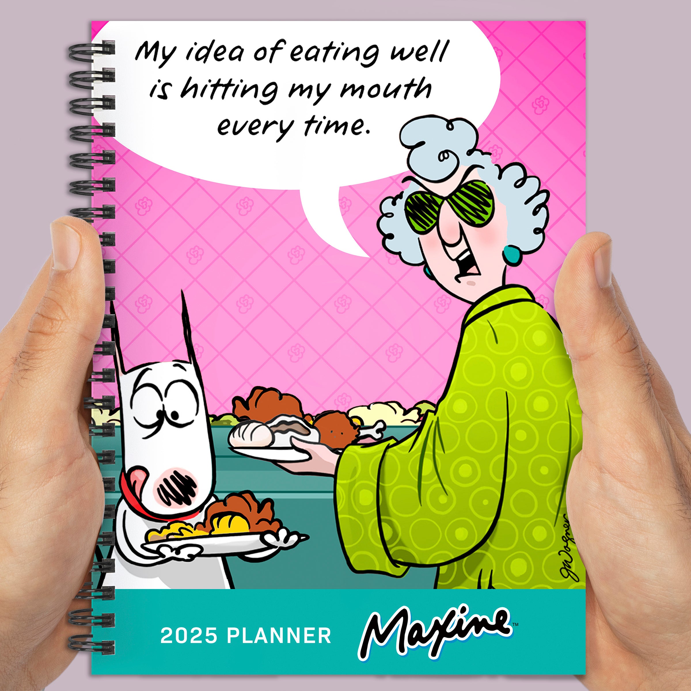 2025 Maxine Medium Weekly Monthly Planner SELWII