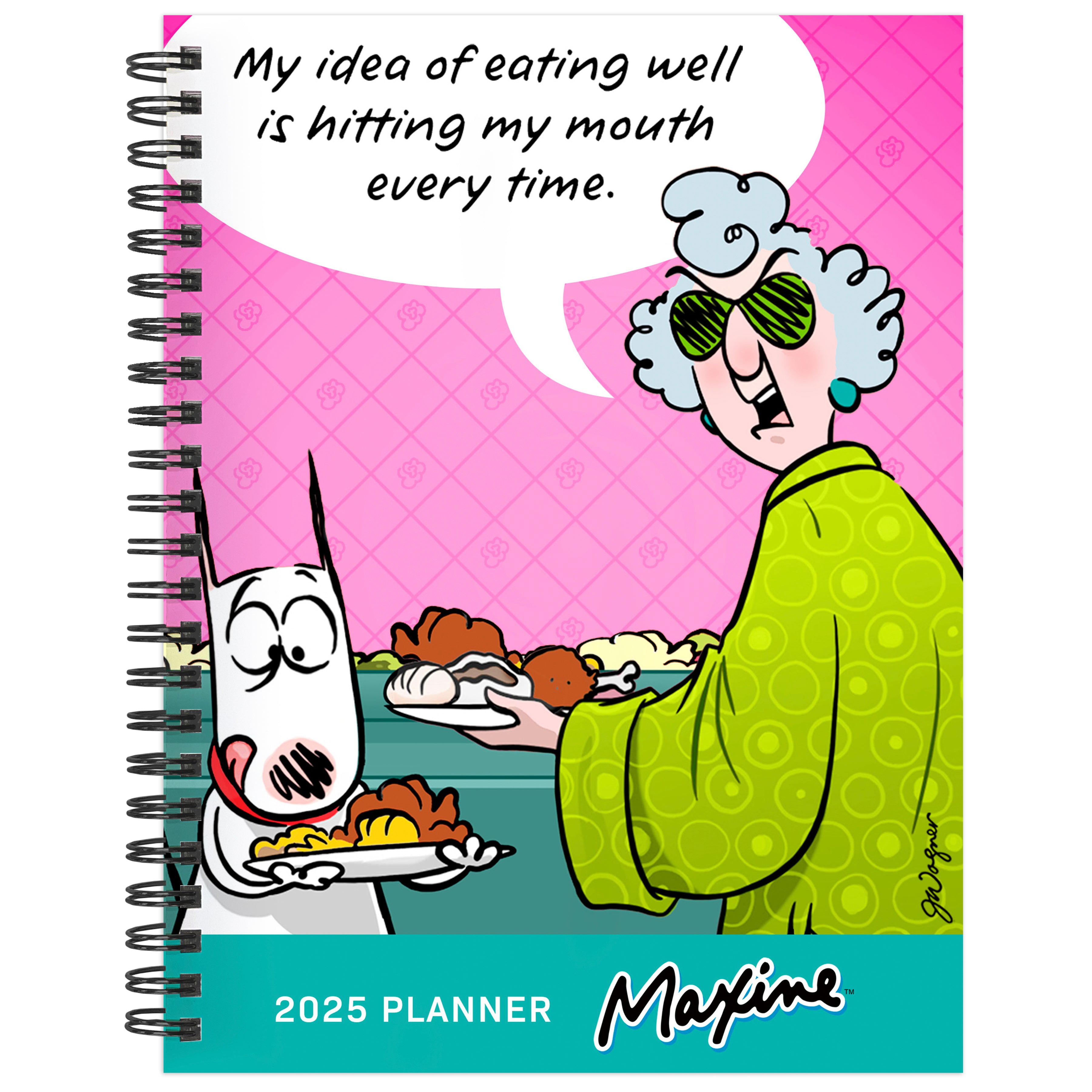 2025 Maxine Medium Weekly Monthly Planner SELWII