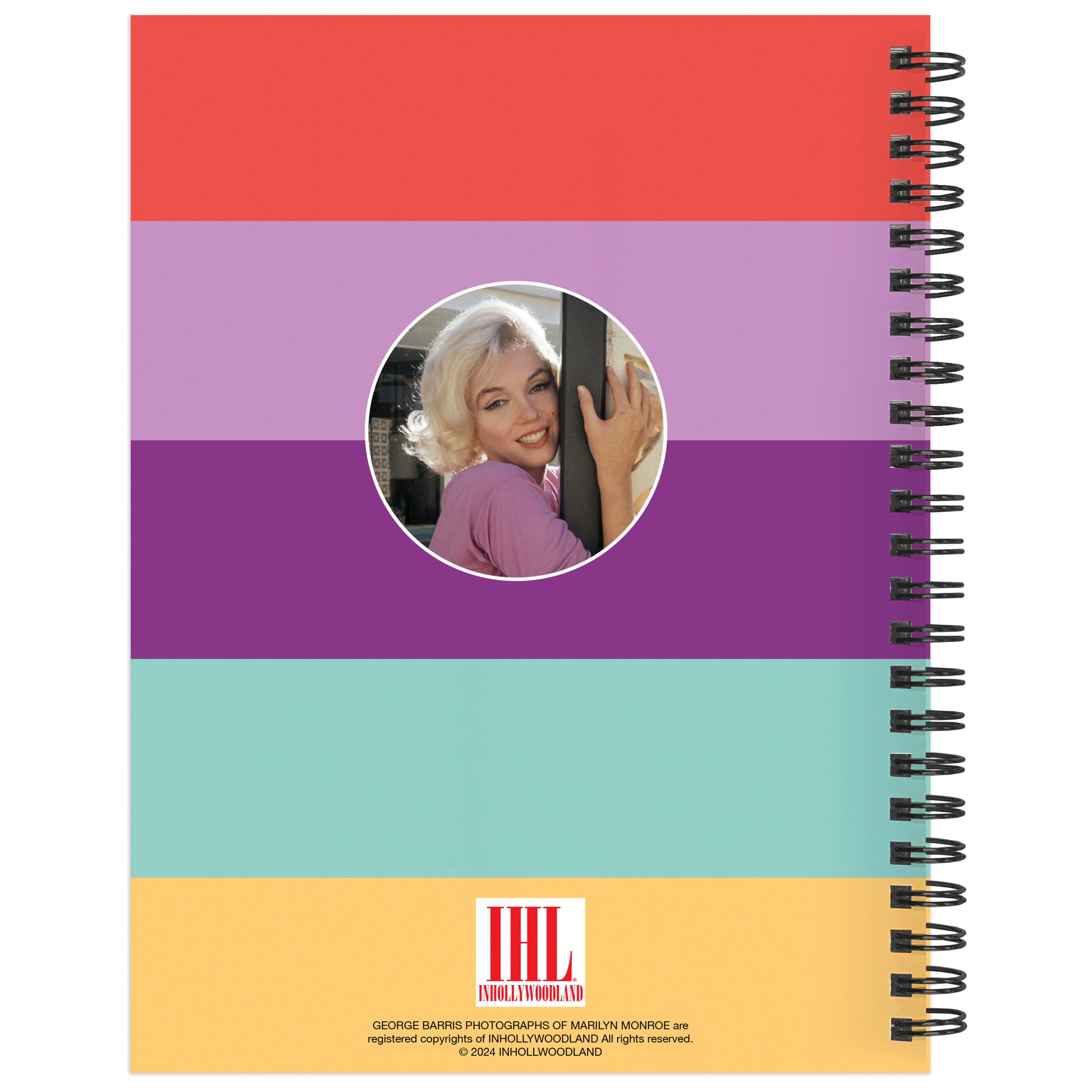 2025 Marilyn Monroe Medium Weekly Monthly Planner SELWII