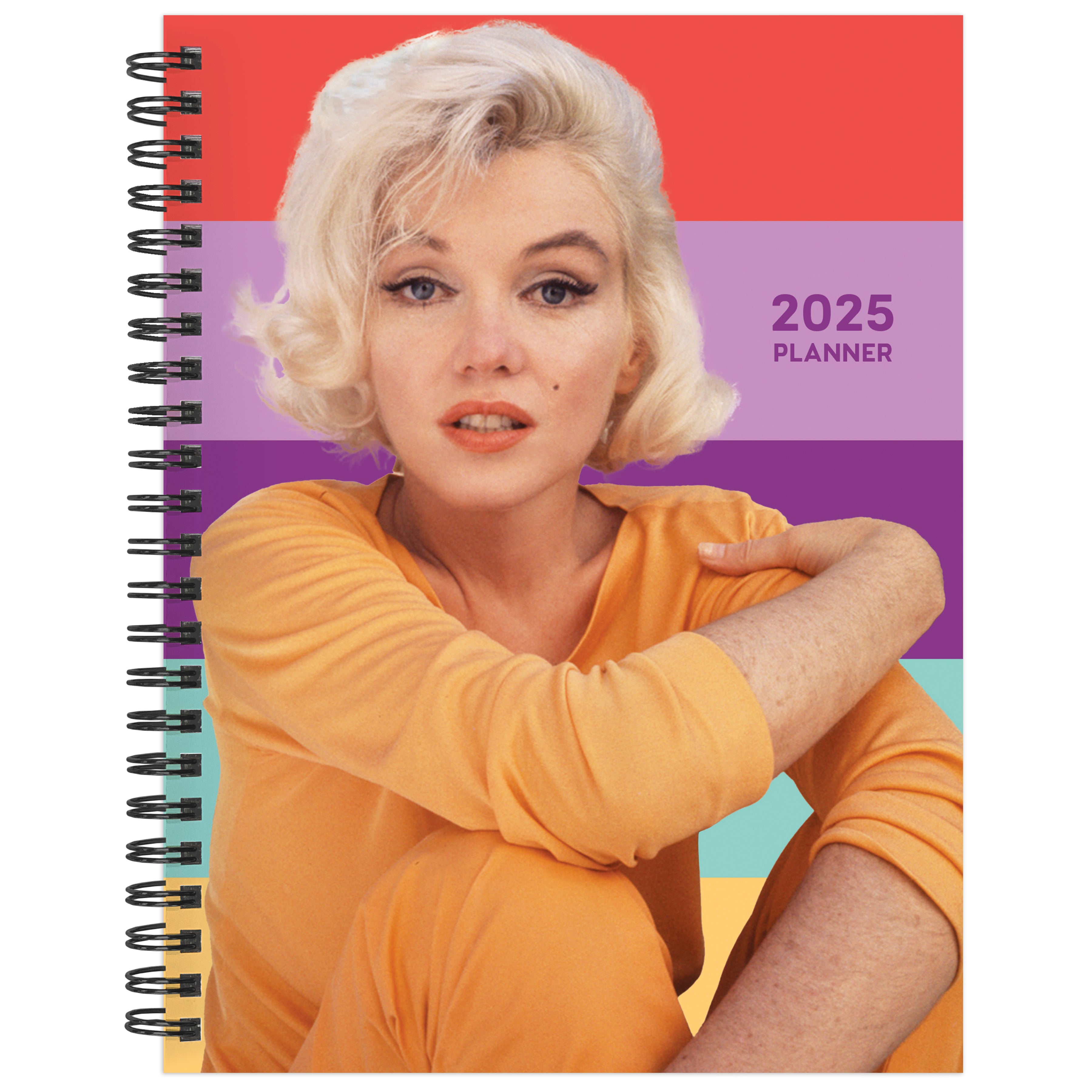 2025 Marilyn Monroe Medium Weekly Monthly Planner SELWII