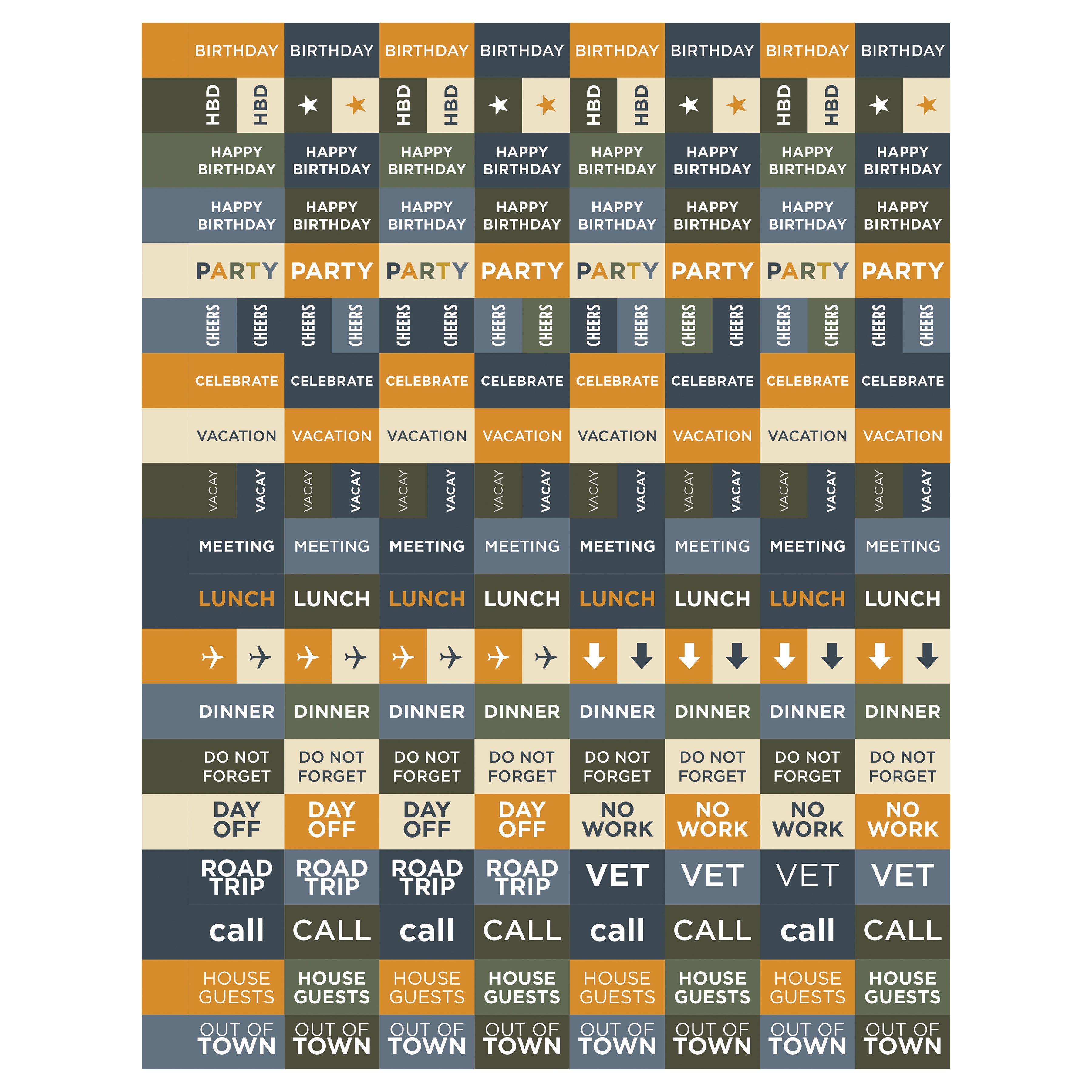 2025 Forest Mist Large Weekly Monthly Planner SELWII