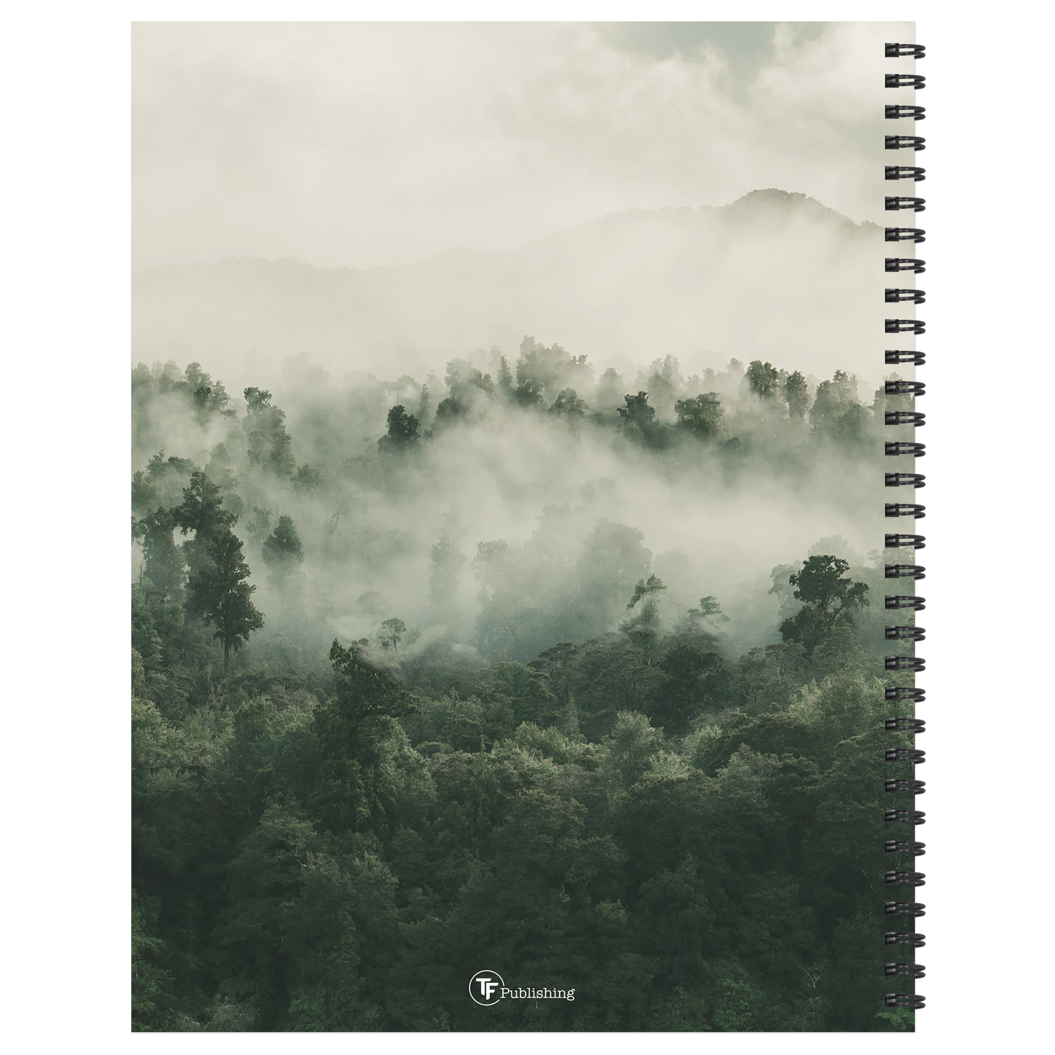 2025 Forest Mist Large Weekly Monthly Planner SELWII