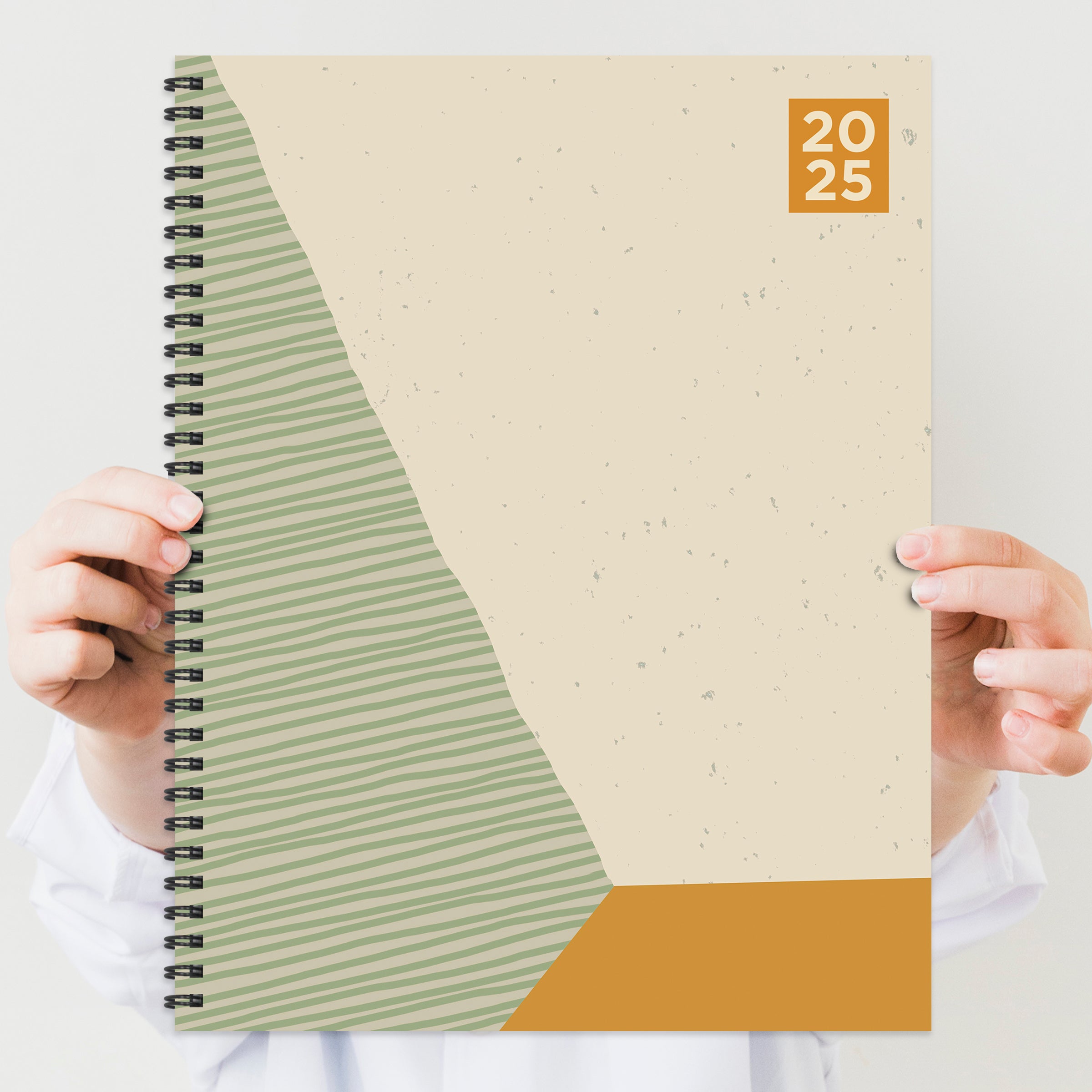 2025 Geometric Large Weekly Monthly Planner SELWII