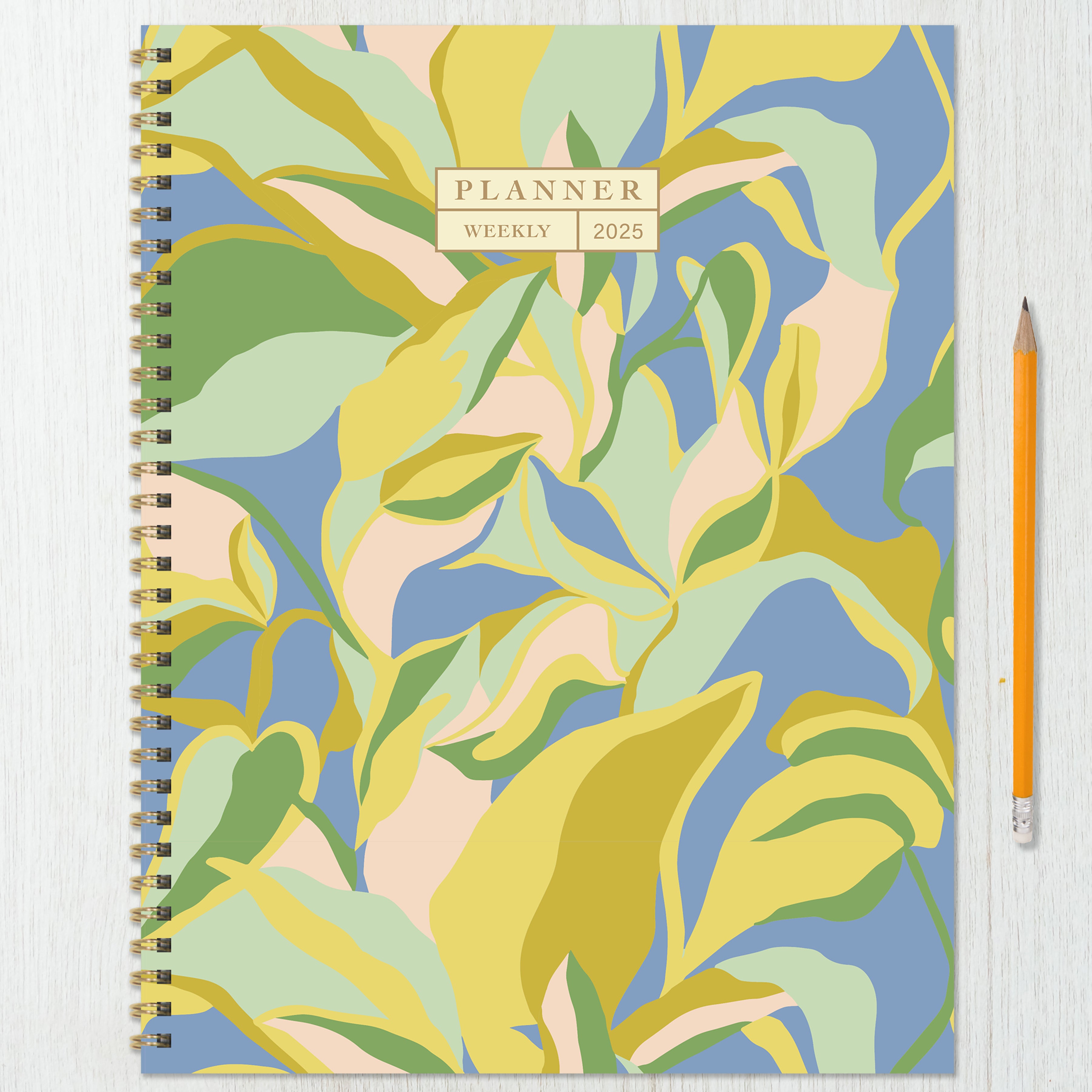 2025 Daphne Print Large Weekly Monthly Planner SELWII