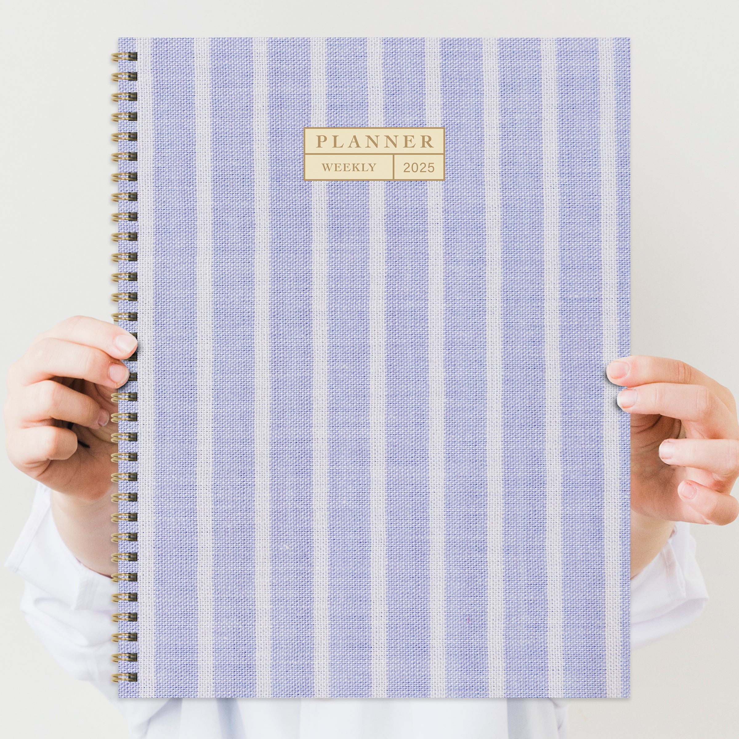 2025 Harper Blue Large Weekly Monthly Planner SELWII