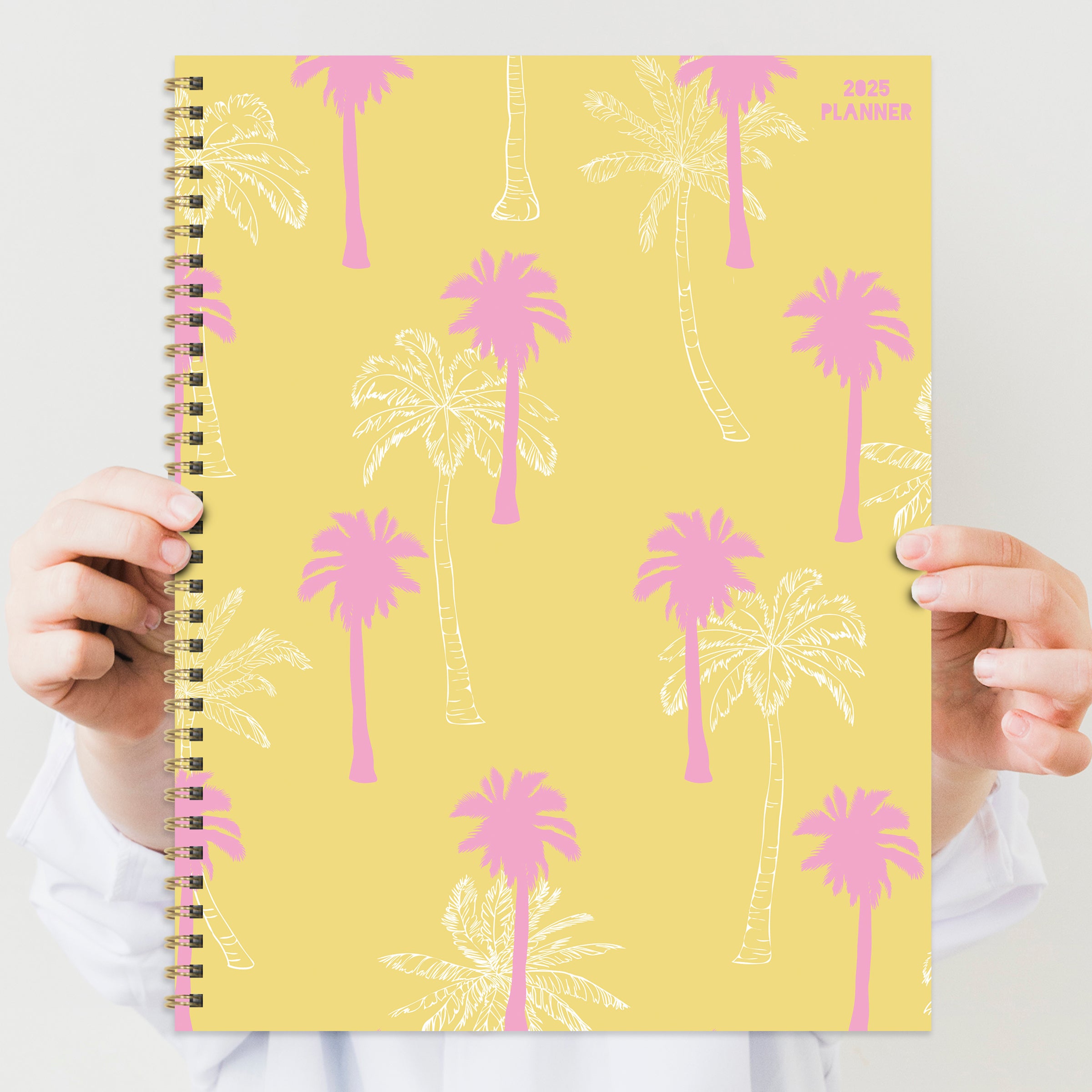 2025 Palms & Sunshine Large Weekly Monthly Planner SELWII