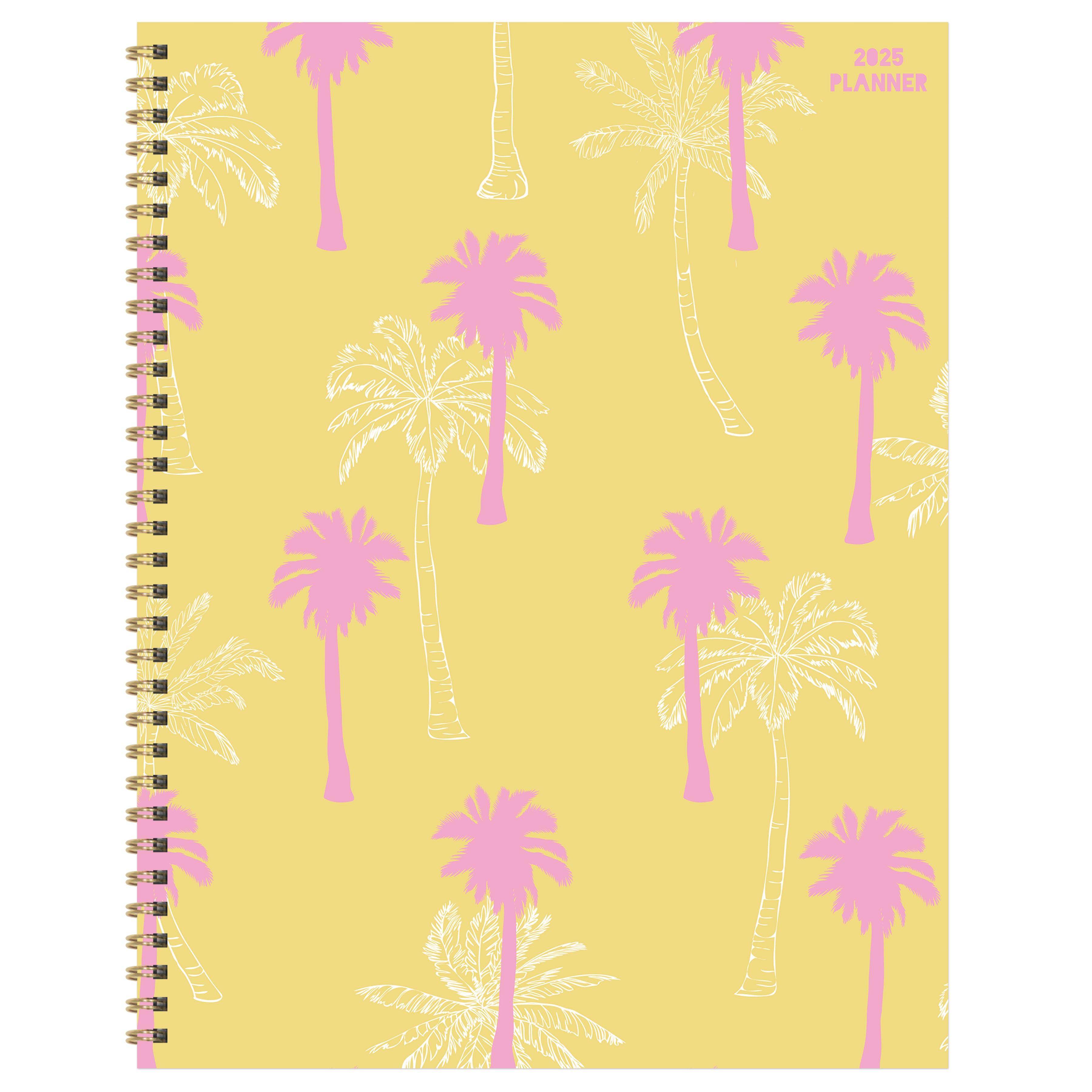 2025 Palms & Sunshine Large Weekly Monthly Planner SELWII