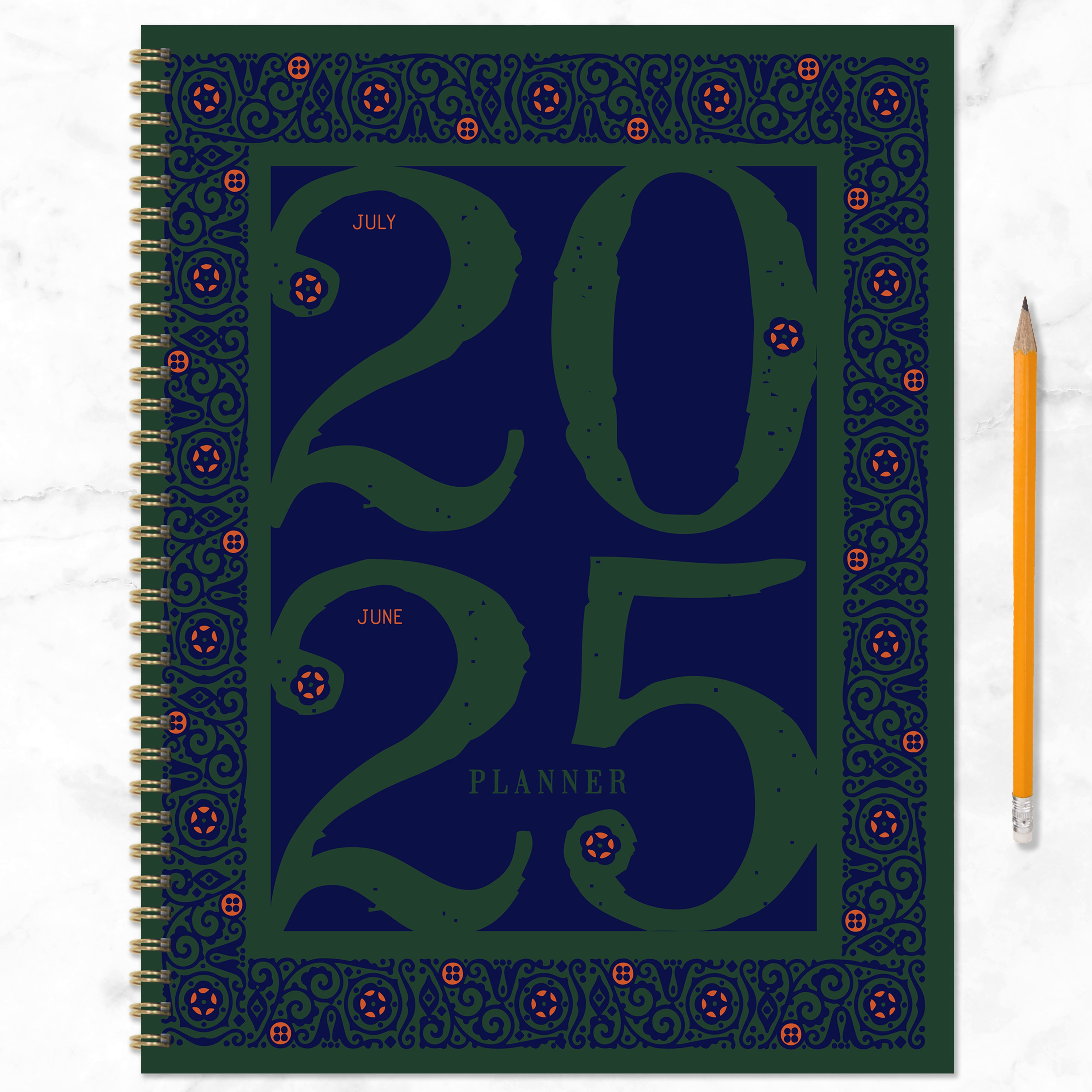 2025 Renaissance Year Large Weekly Monthly Planner SELWII