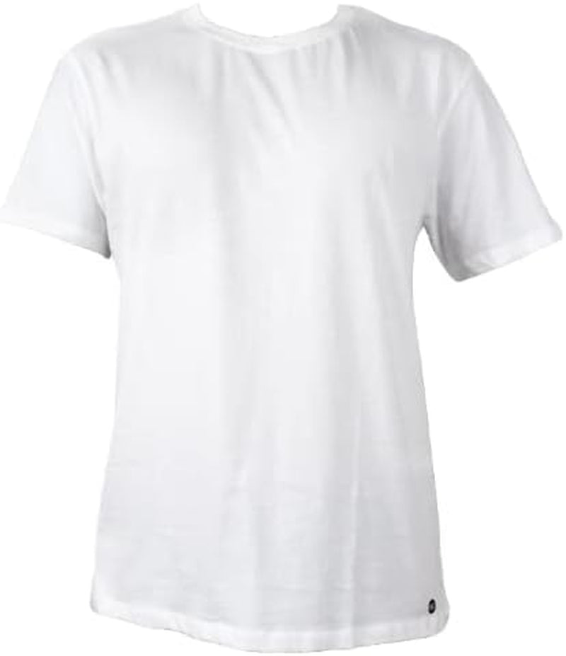 Mens Organic T Shirt White | Fair Trade T-Shirt| 100% Cotton Tee | GOTS Eco Friendly | Plain White