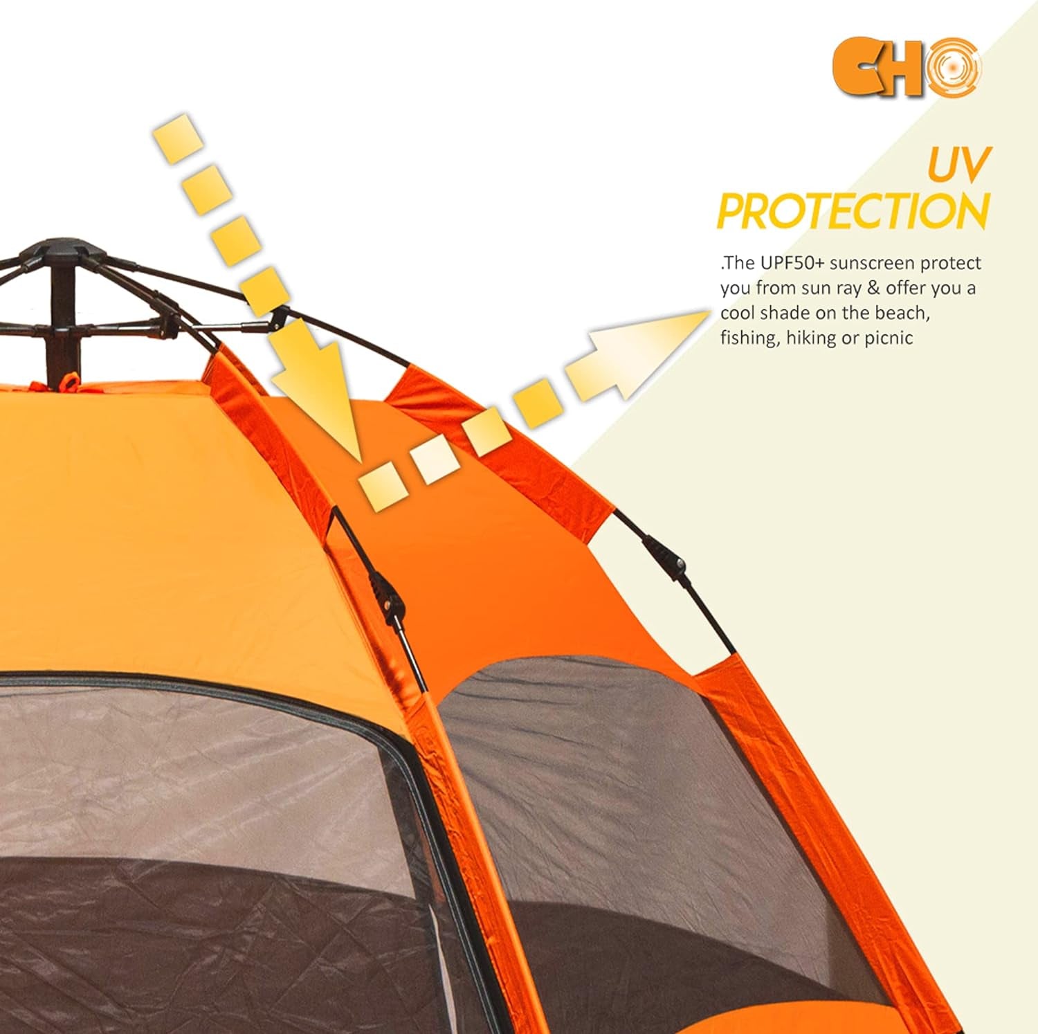 Instant Pop up Tent Family Camping Tent Portable Light Weight Tents Automatic Easy Setup Tent Waterproof Windproof Backpack Tents for Camping Hiking Outdoor Beach Tent