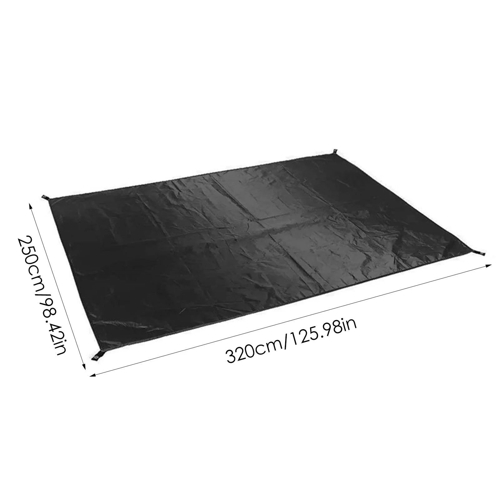 Outdoor Waterproof Awning Tarp Waterproof Hammock Rain Fly, Outdoor Moistureproof Picnic Mat, Tent Tarp Camping Sunshade Hammock