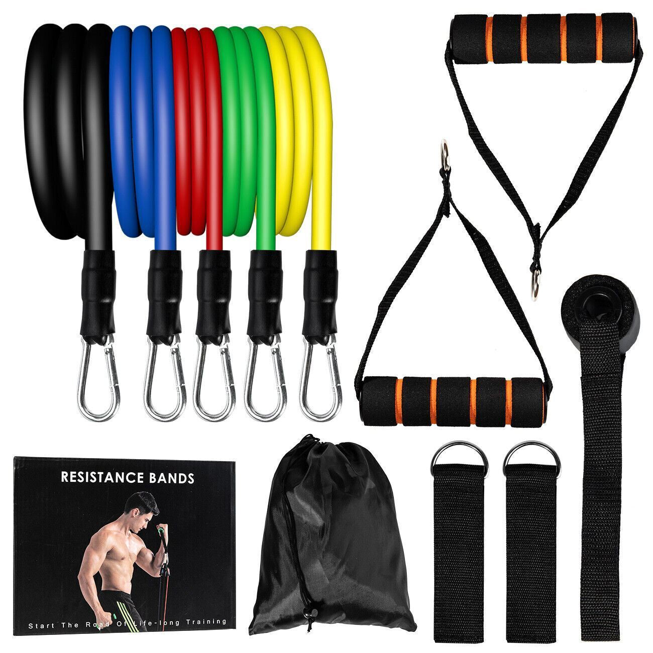 11 PCS Resistance Band Set