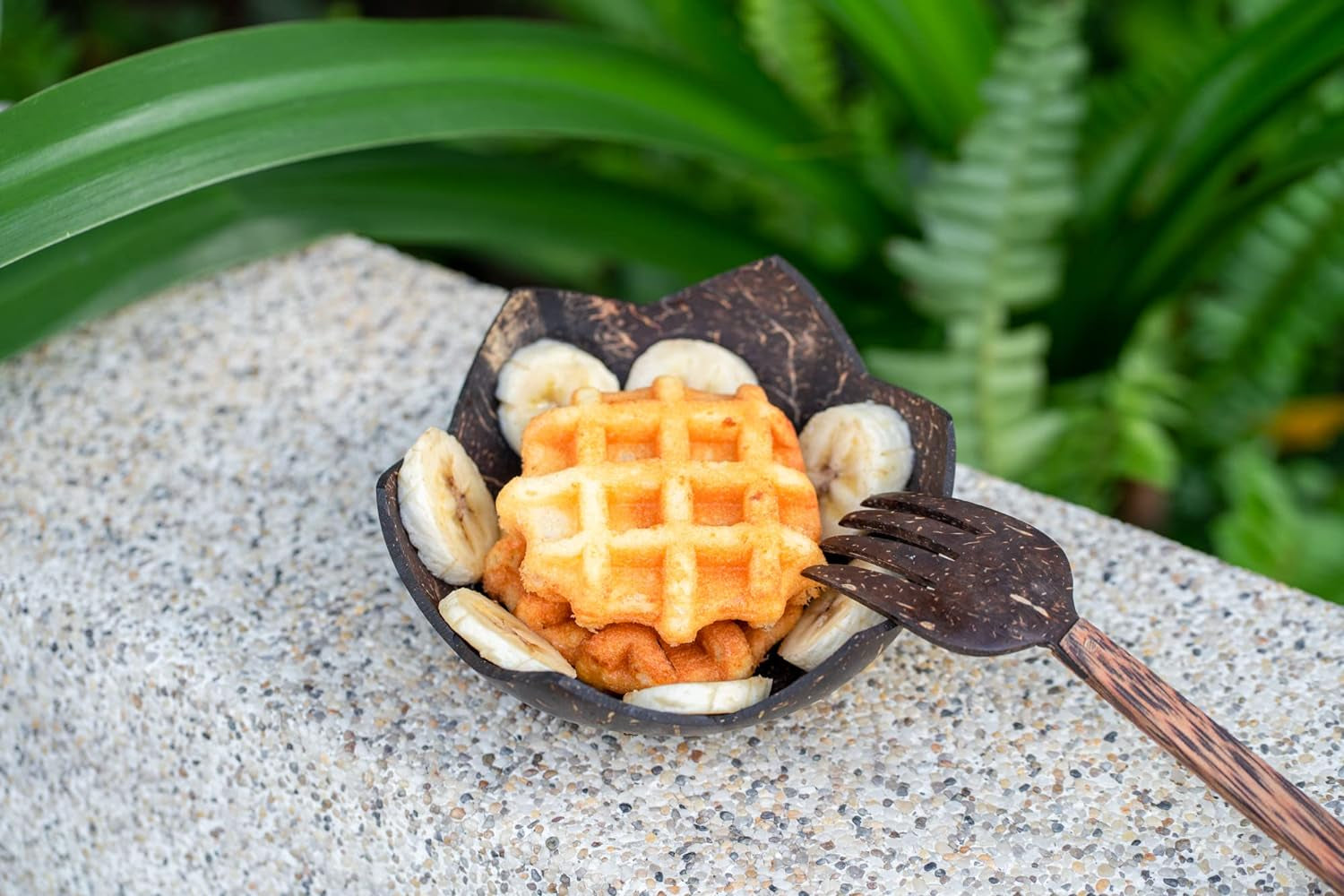 Coconut Shell Salad Bowls