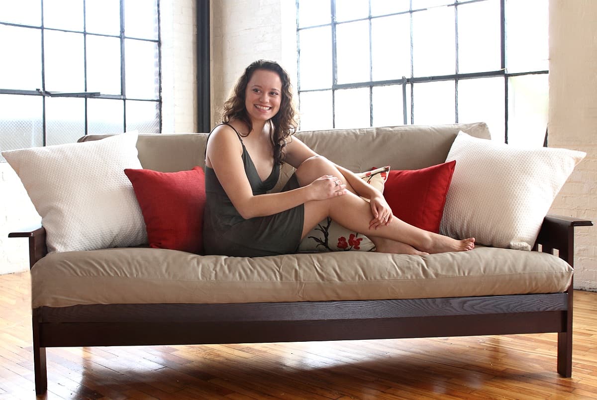 Made with 100% USDA and GOTS-Certified Organic Cotton Futon