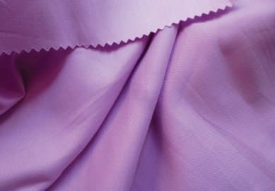 GOTS Organic Cotton Sateen Fabrics by the Yard 110" Wide Lavender