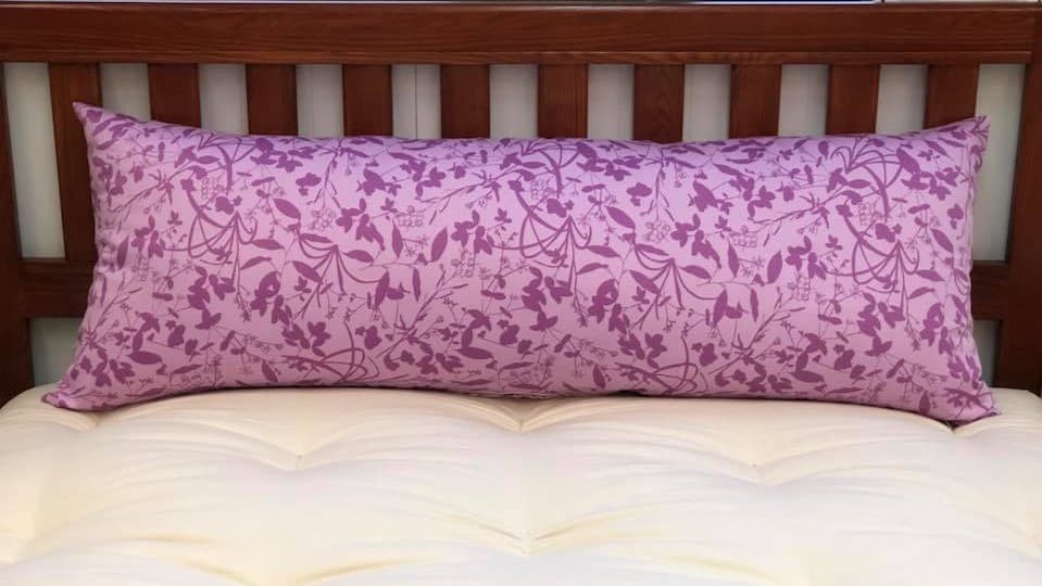 GOTS Organic Cotton Sateen Sheets in PRINTS and SOLIDS Purple