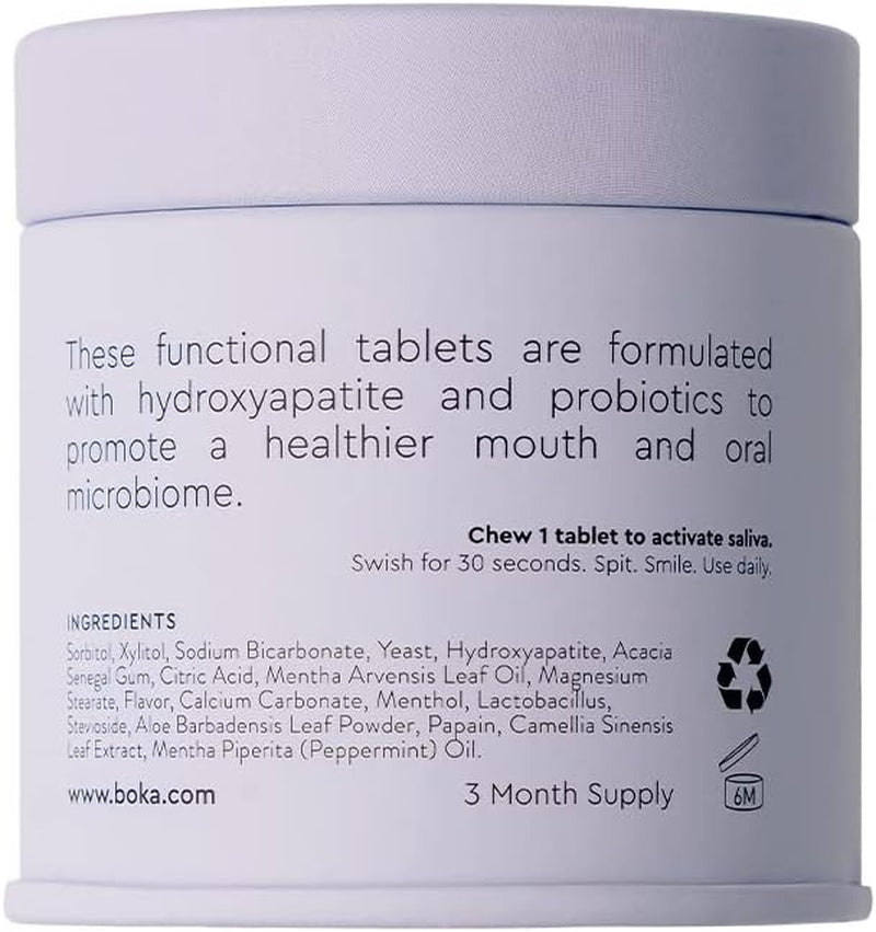 Remineralize Teeth Cleansing Chewable Tablets - 90 Pack