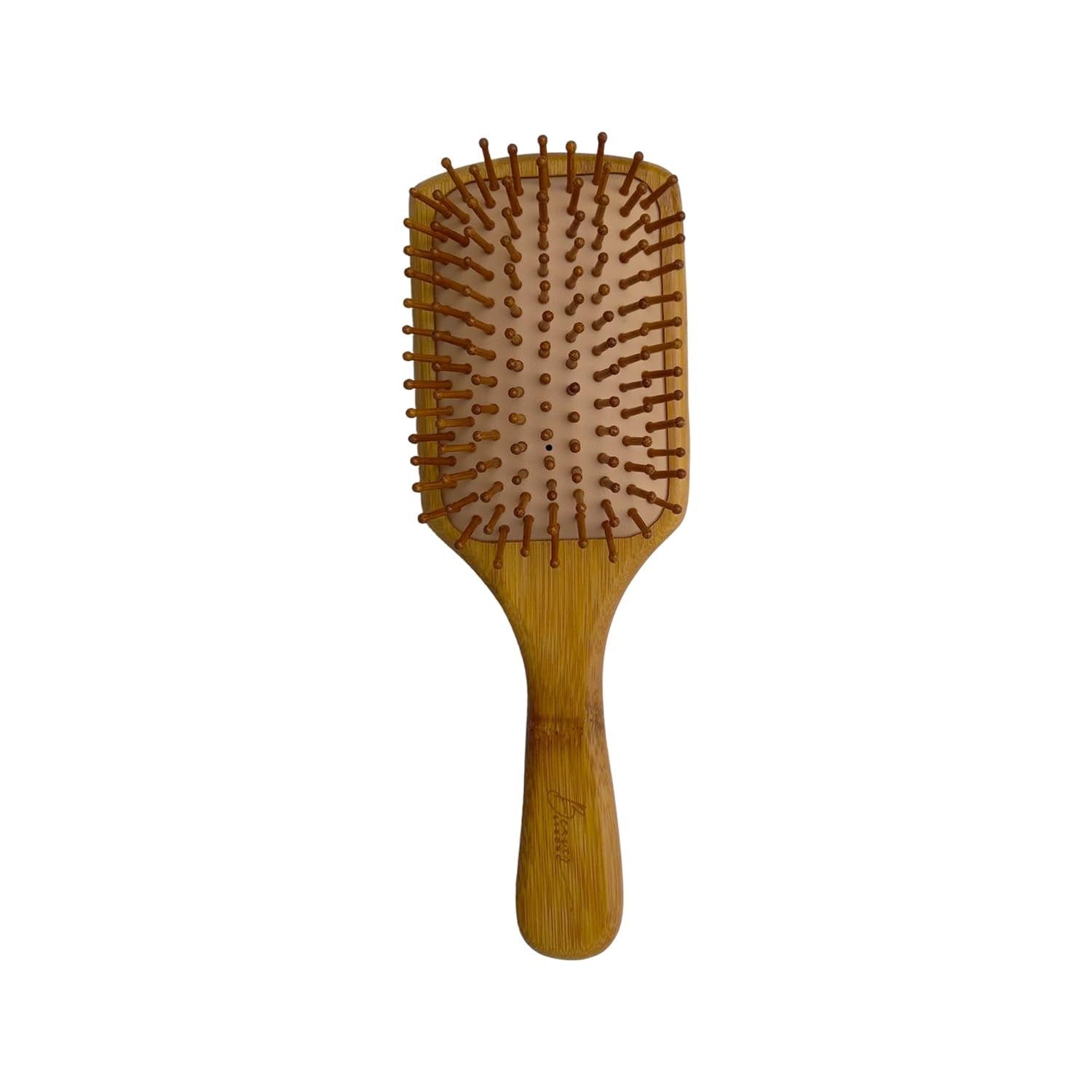 Natural Bamboo Detangling Hair Brush and Comb Set