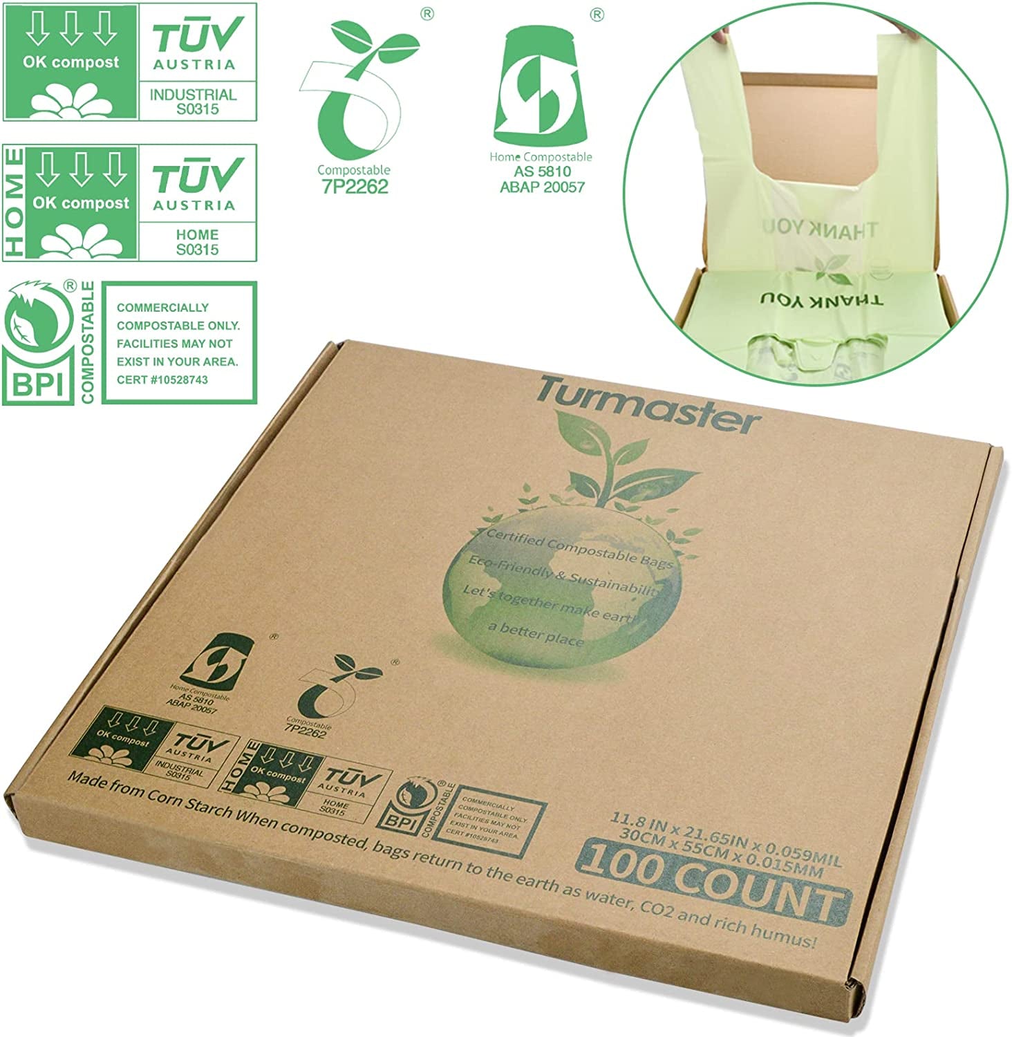 Biodegradable Grocery Bags on Selwii